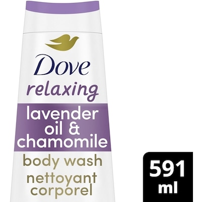 Dove Body Wash Relax Lavender Oil & Chamomile Skin Cleanser 591 ml, $1.65/100ml