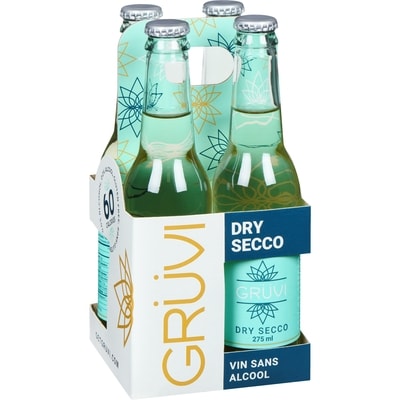 Vin sans alcool dry secco