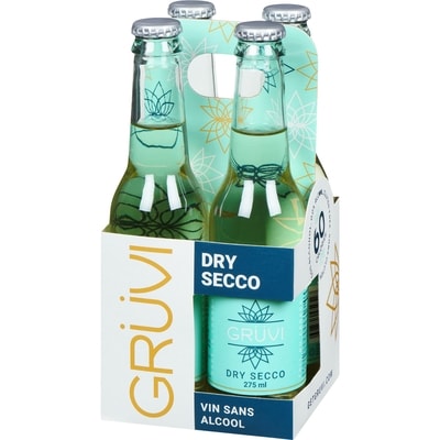 Vin sans alcool dry secco