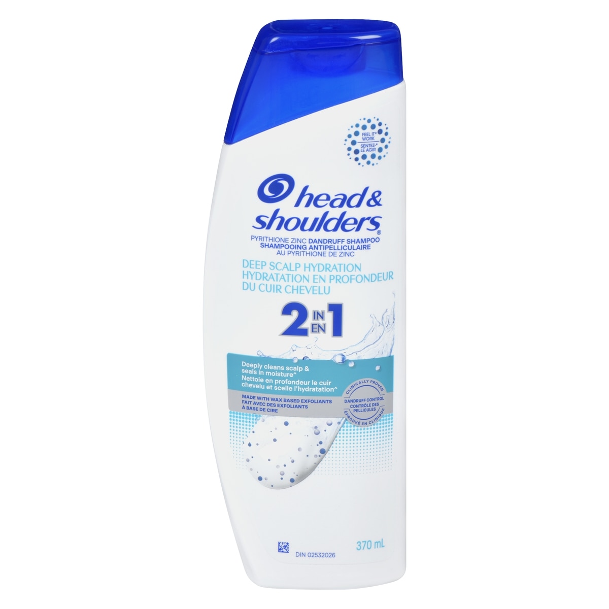 Head & Shoulders Deep Scalp Hydration 2-in-1 Shampoo + Conditioner 370 ml, $2.16/100ml