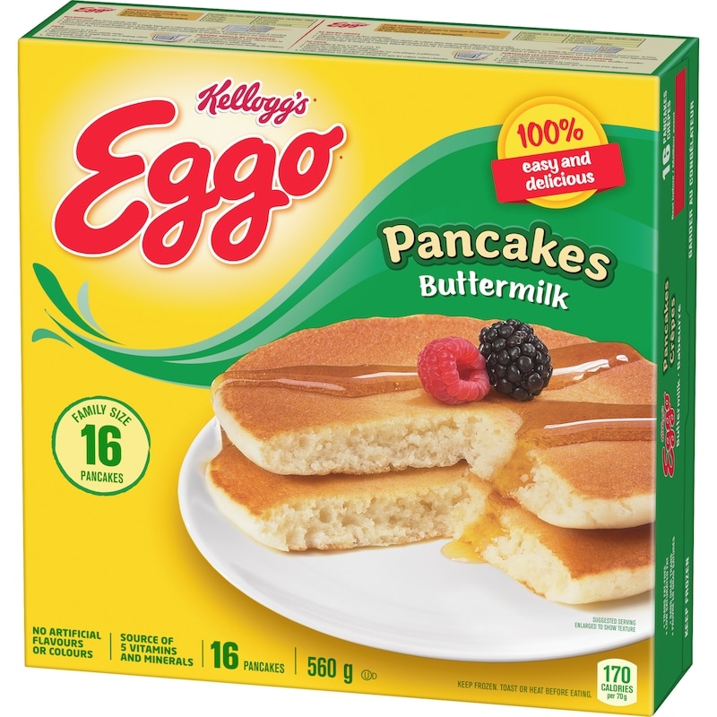 Eggo Pancakes Buttermilk Family Size