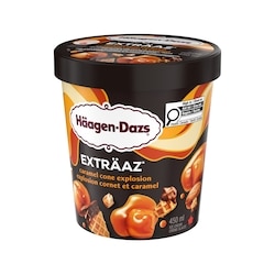 Haagen Dazs EXTRÄAZ Caramel Cone Explosion Ice Cream - 450 ml