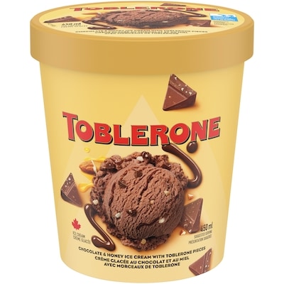 Toblerone Ice Cream Tub 450 ml, $1.44/100ml