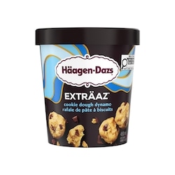 Haagen Dazs EXTRÄAZ Cookie Dough Dynamo Ice Cream - 450 ml | Zehrs