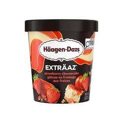 Haagen Dazs Extraz Strawberry Cheesecake Ice Cream - 450 ml | Your
