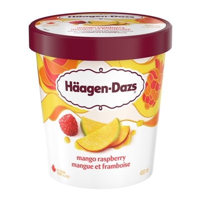 Haagen Dazs Mango Raspberry Ice Cream 450 ml, $1.33/100ml