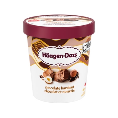Häagen-Dazs Crème glacée Chocolat et noisette 450 ml, 1,55 $/100ml