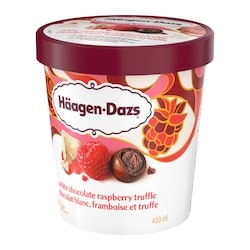 2本セットHariShine The Cream (W) 22g Haagen Dazs White Chocolate Raspberry Truffle Ice Cream - 450 ml