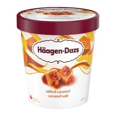 Haagen Dazs Salted Caramel Ice Cream 450 ml, $1.55/100ml