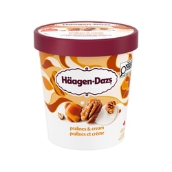 Häagen-Dazs Crème Glacée Pralines Et Crème 450 ml, 1,11 $/100ml