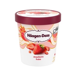 Haagen Dazs Strawberry Ice Cream 450 ml, $1.11/100ml