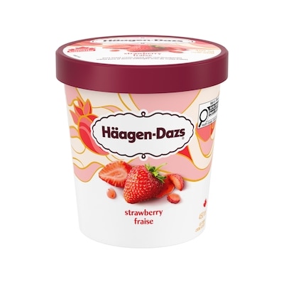 Häagen-Dazs Crème Glacée Md Fraise 450 ml, 1,33 $/100ml