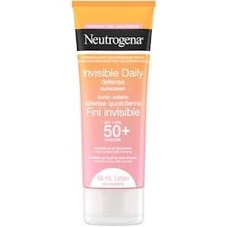 Neutrogena Lotion écran solaire sans parfum  Défense quotidienne Fini invisible FPS 50, complexe antioxydant, sans oxybenzone, résistant à l'eau, invisible sur tous les tons de peau, protection contre le soleil et les effets de l'environnement 88 ml, 22,15 $/100ml
