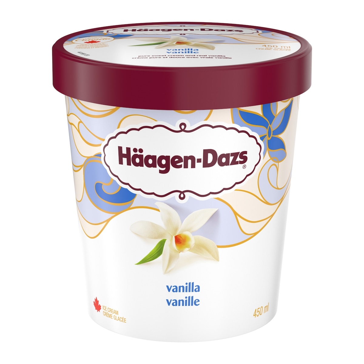Haagen Dazs Vanilla Ice Cream 450 ml, $1.55/100ml