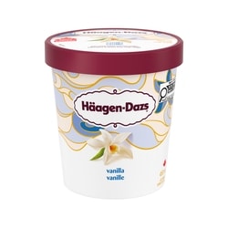 Häagen-Dazs Crème Glacée Vanille 450 ml, 1,10 $/100ml