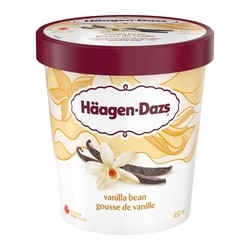 Häagen-Dazs Crème glacée gousse de vanille 450 ml, 1,55 $/100ml