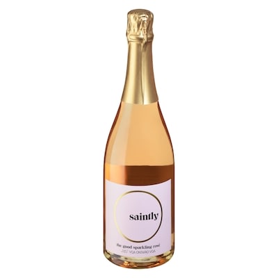 Saintly Rosé Sparkling Wine The Good Sparkling Rosé (ID required at pick-up) 0.75 l, $2.44/100ml