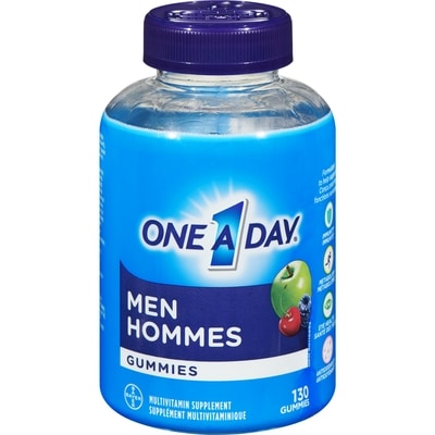 One A Day Men's Multivitamin Gummies 130 ea, $0.12/1ea