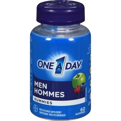 One A Day Men's Multivitamin Gummies 60 ea, $0.21/1ea