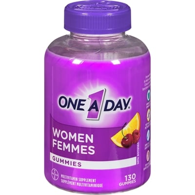 One A Day Women's Multivitamin Gummies 130 ea, $0.12/1ea