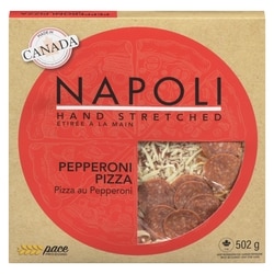 null Pepperoni Pizza Hand Stretched 502 g, $1.49/100g