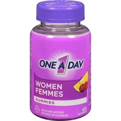 One A Day Women's Multivitamin Gummies 60 ea, $0.21/1ea
