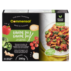 Commensal Gēnēral Tao With Veggie Chick'n 280 g, $1.96/100g