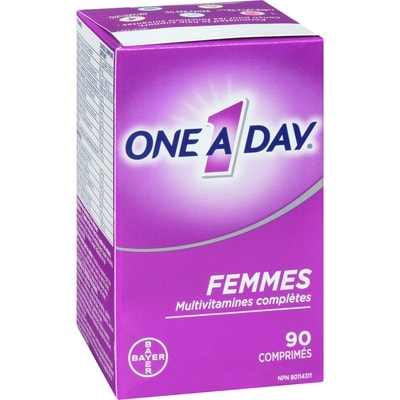 Multivitamines pour femmes, comprimés