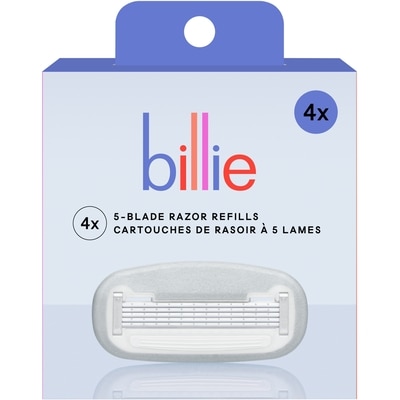 Billie Women’s Razor Refill Blades 4 ea, $3.50/1ea