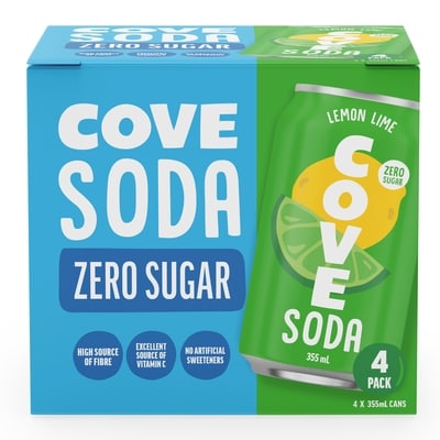 COVE Gut Healthy Soda Lemon Lime 4x355.0 ml, $0.74/100ml
