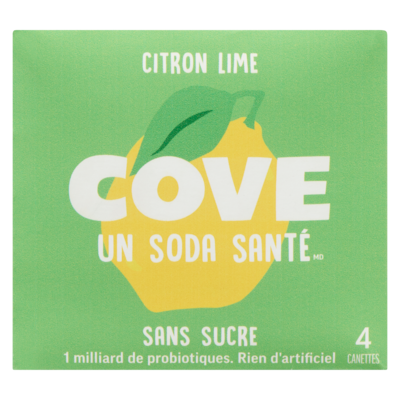 Un soda santé citron lime