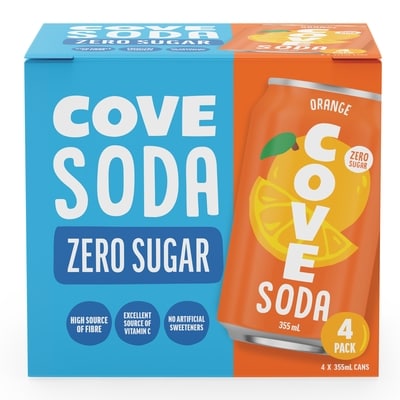 COVE Gut Healthy Soda Orange 4x355.0 ml, $0.74/100ml