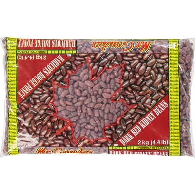 Mr Goudas Dark Red Kidney Beans 2 kg, $0.42/100g