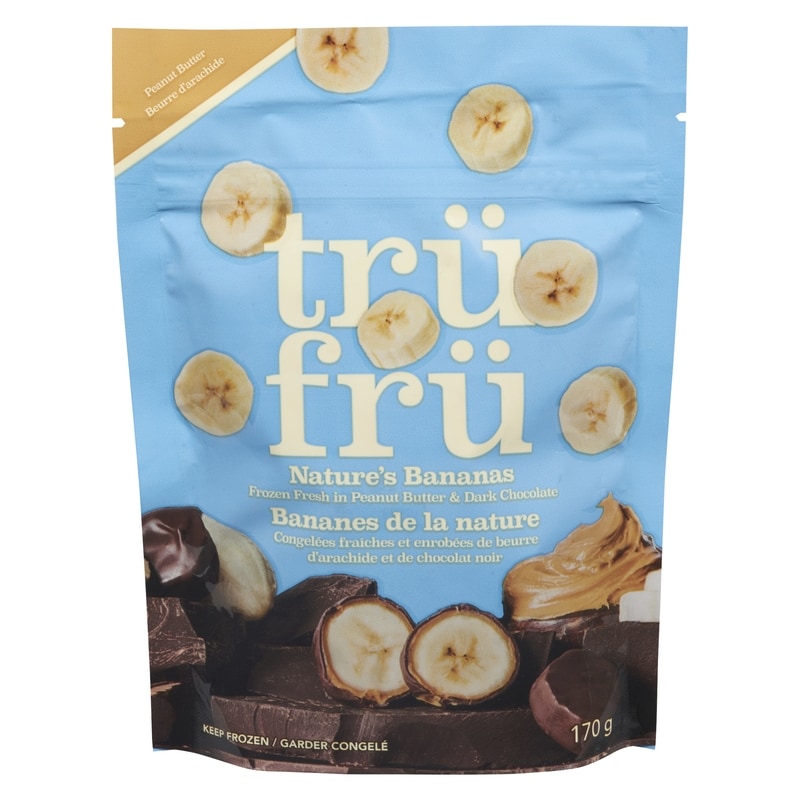Nature's Bananas, Frozen Fresh in Peanut Butter & Dark Chocolate
