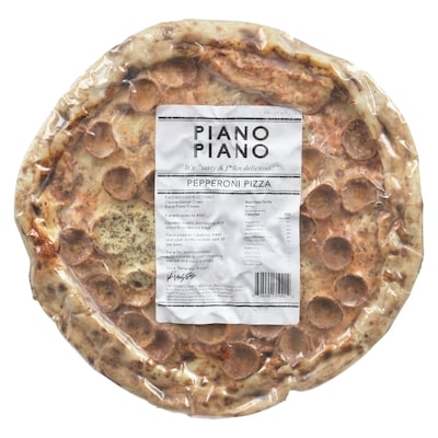 Piano Piano Frozen Pizza Pepperoni Pizza 490 g, $2.75/100g
