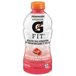 Gatorade Fit Watermelon Strawberry Electrolyte beverage 828 ml, $0.30/100ml