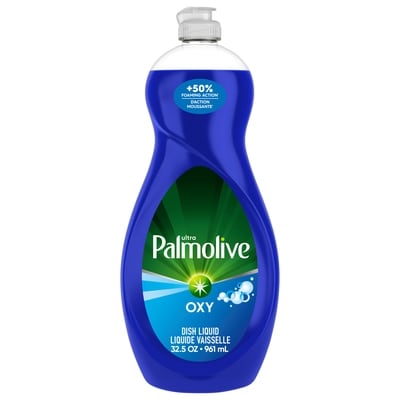 Palmolive Ultra oxy savon à vaisselle liquide, dégraissant puissant, bouteille de 961 ml, 0,52 $/100ml
