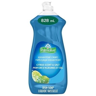 Palmolive Essential Clean Dish Soap, Citrus Scent and Salt 828 ml, $0.24/100ml