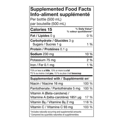 Fit Watermelon Strawberry Electrolyte beverage
