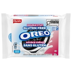 Christie OREO Gluten Free, Double Stuf Chocolate Sandwich Cookies 353 g, $2.83/100g