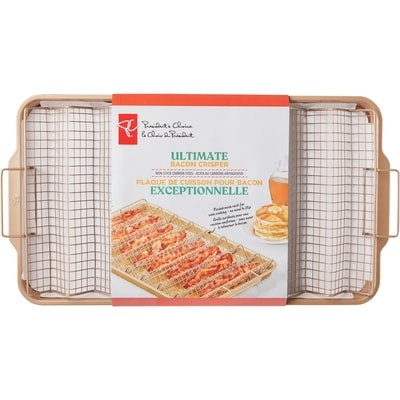 le Choix du Président Plaque de cuisson pour bacon exceptionnelle en acier au carbone antiadhésif 1 ea, 26,00 $/1ch
