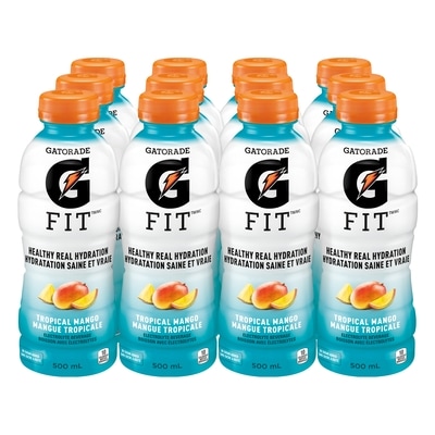 Gatorade GFIT Mangue Tropicale 500 ml, 0,50 $/100ml