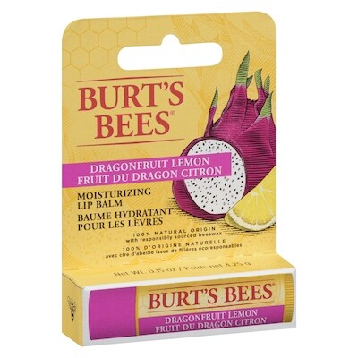 Baume hydratant pour les lèvres fruit du dragon citron