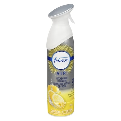Febreze Air Freshener Kitchen Odour Eliminator, Fresh Lemon Scent 250 g, $2.40/100g