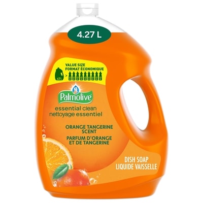 Palmolive Essential Clean Liquid Dish Soap, Orange Tangerine 4.27 l, $0.26/100ml