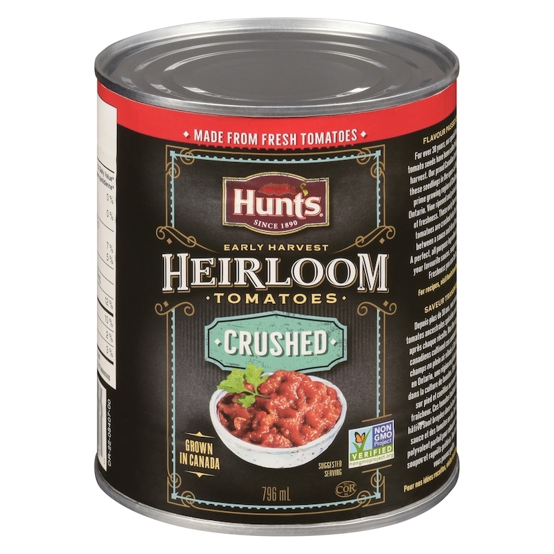 Heirloom Early Harvest Tomatoes Crushed