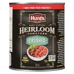 バッグ tomatomato Hunt's Heirloom Early Harvest Tomatoes Crushed - 796 ml | Your