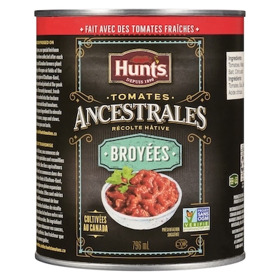 Ancestrales tomates récolte hâtive broyées