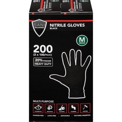 null Black Nitrile Gloves 200 ea, $0.13/1ea