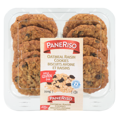 Oatmeal Raisin Cookies Gluten Free